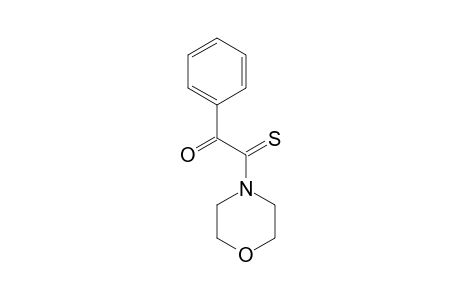 4-(benzoylthioformyl)morpholine