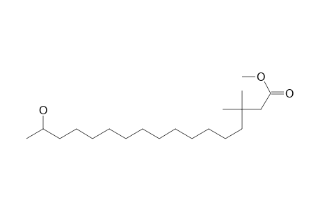 Methyl 16-hydroxy-3,3-dimethylheptadecanoate