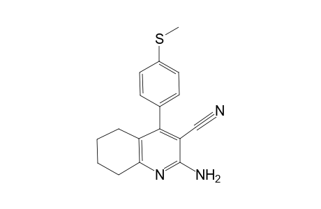 2-Amino-4-[4-(methylsulfanyl)phenyl]-5,6,7,8-tetrahydroquinoline-3-carbonitrile