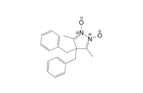 4H-Pyrazole, 3,5-dimethyl-4,4-bis(phenylmethyl)-, 1,2-dioxide, radical ion(1+)