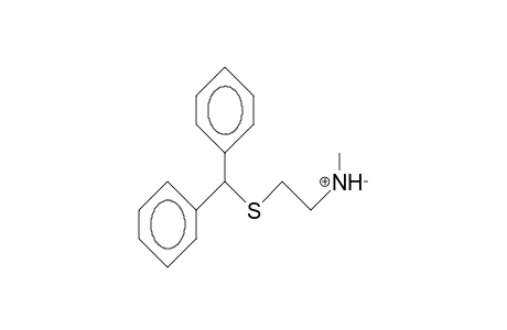 N,N-Dimethyl-2-diphenylmethylthio-ethylammonium cation