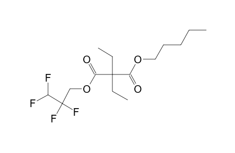 Diethylmalonic acid, pentyl 2,2,3,3-tetrafluoropropyl ester