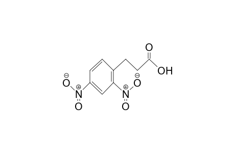 Benzenepropanoic-beta-D acid, 2,4-dinitro-