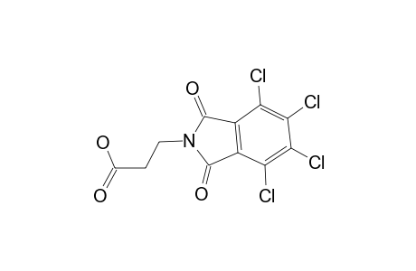 Propanoic acid, 3-(1,3-dihydro-4,5,6,7-tetrachloro-1,3-dioxoisoindol-2-yl)-