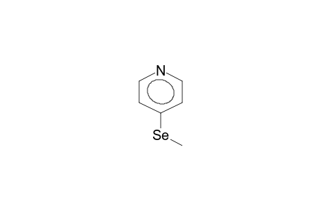 4-(Methylseleno)-pyridin