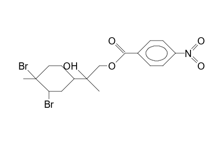 (1S,2S,4R,8S)-1,2-Dibromo-8-hydroxy-P-menth-9-yl-4'-nitrobenzoate