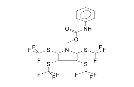 [2,3,4,5-Tetrakis(trifluoromethylthio)-1-pyrrolyl]methyl N-phenylcarbamate