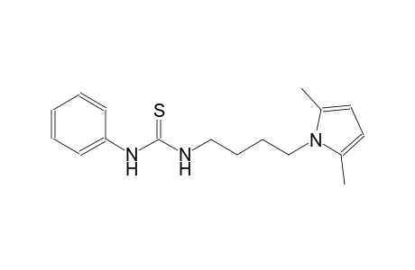 N-[4-(2,5-dimethyl-1H-pyrrol-1-yl)butyl]-N'-phenylthiourea