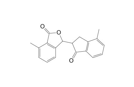 3-(1-keto-4-methyl-indan-2-yl)-7-methyl-phthalide