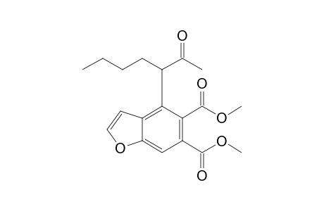 Dimethyl 4-(2-Oxohept-3-yl)benzofuran-5,6-dicarboxylate