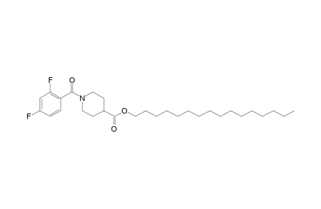 Isonipecotic acid, N-(2,4-difluorobenzoyl)-, hexadecyl ester