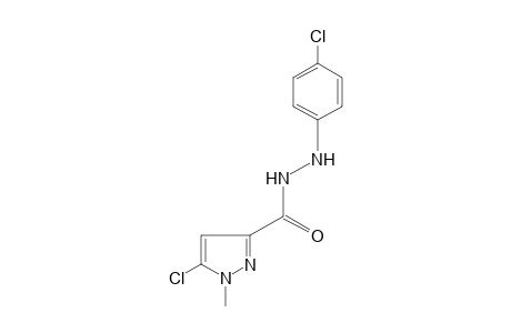 5-chloro-1-methylpyrazole-3-carboxylic acid, 2-(p-chlorophenyl)hydrazide