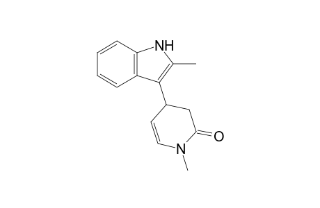 1-Methyl-4-(2-methyl-1H-indol-3-yl)-3,4-dihydro-2(1H)-pyridinone