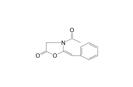 (2E)-3-Acetyl-2-benzylidene-1,3-oxazolidin-5-one