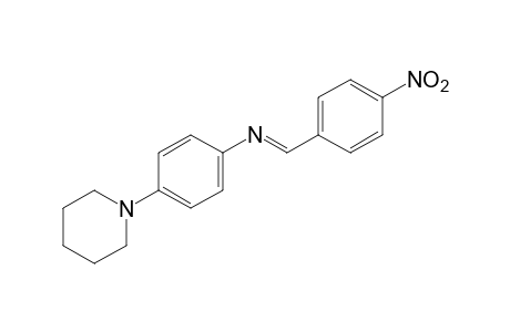 1-{p-[(p-nitrobenzylidene)amino]phenyl}piperidine