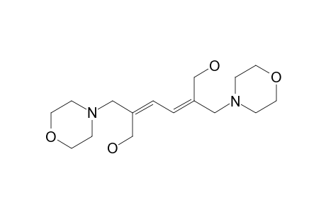 (2Z,4Z)-2,5-Bis(morpholin-4-ylmethyl)hexa-2,4-dien-1,6-diol