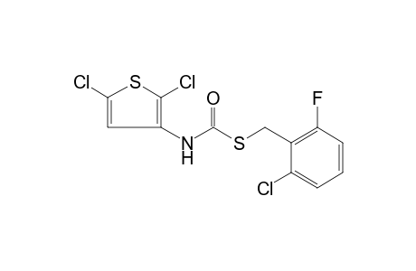 2,5-dichlorothio-3-thiophenecarbamic acid, S-(2-chloro-6-fluorobenzyl)ester