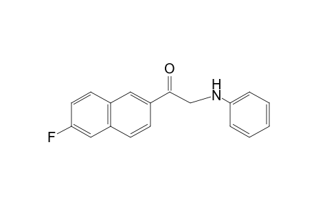 2-anilino-6'-fluoro-2'-acetonaphthone