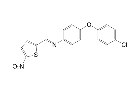 2-{N-[p-(p-chlorophenoxy)phenyl]formimidoyl}-5-nitrothiophene