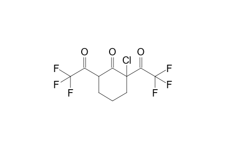 2-Chloro-2,6-bis(trifluoroacetyl)cyclohexanone