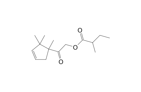 2-(1,2,2-trimethyl-3-cyclopentenyl)-2-oxoethyl 2-methylbutyrate