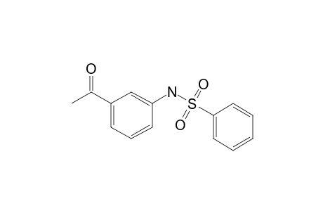 N-(3-Acetylphenyl)benzenesulfonamide