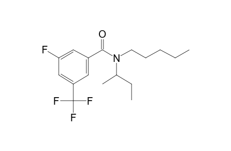 Benzamide, 3-fluoro-5-trifluoromethyl-N-(2-butyl)-N-pentyl-