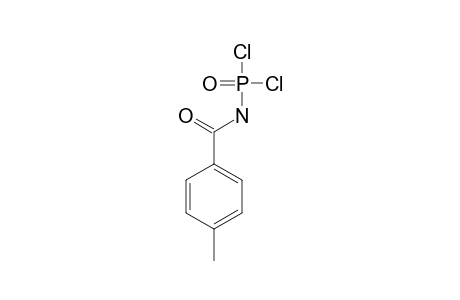 PARA-ME-C6H4C(O)NHP(O)CL2;N-(PARA-METHYL)-BENZOYL-DICHLORO-PHOSPHORIC-AMIDE