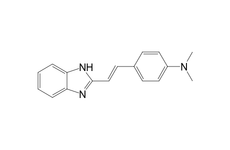 4-[(E)-2-(1H-benzimidazol-2-yl)ethenyl]-N,N-dimethyl-aniline