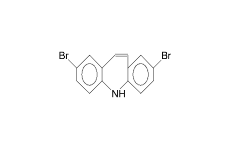 2,8-Dibromo-5H-dibenz(B,F)azepine