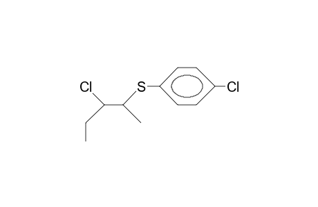 (2RS, 3RS)-2-(4-Chlorphenylthio)-3-chlor-pentan