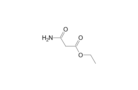 malonamic acid, ethyl ester