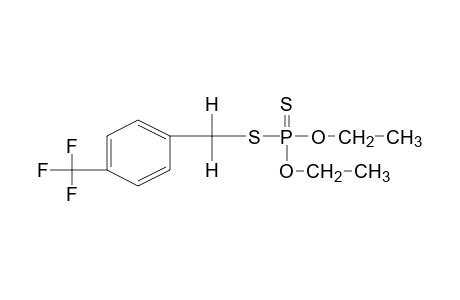 (alpha,alpha,alpha-trifluoro-p-tolyl)methanethiol, S-ethyl with O,O-diethyl phosphorodithioate