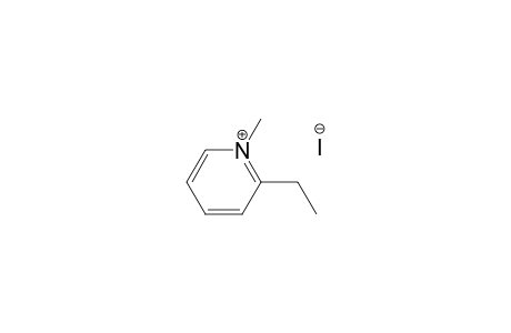 Pyridinium, 2-ethyl-1-methyl-, iodide