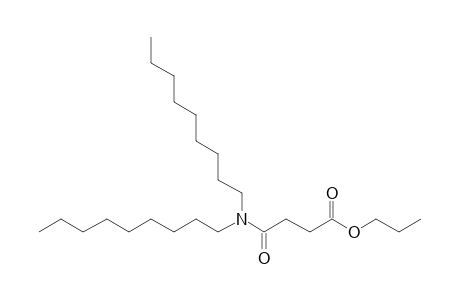 Succinic acid, monoamide, N,N-dinonyl-, propyl ester