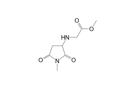 Glycine, N-(1-methyl-2,5-dioxo-3-pyrrolidinyl)-, methyl ester