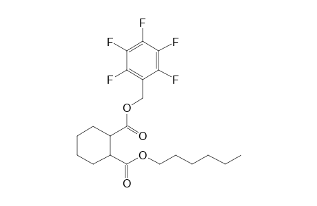 1,2-Cyclohexanedicarboxylic acid, hexyl pentafluorobenzyl ester