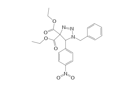 Diethyl 1-benzyl-5-(4-nitrophenyl)-4,5-dihydro-1H-1,2,3-triazole-4,4-dicarboxylate