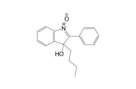 3-n-Butyl-3-hydroxy-2-phenyl-3H-indole N-oxide