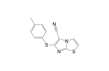 6-(p-TOLYLTHIO)IMIDAZO[2,1-b]THIAZOLE-5-CARBONITRILE