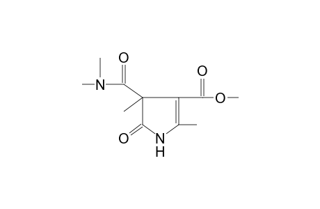 2,4-DIMETHYL-4-(DIMETHYLCARBAMOYL)-5-OXO-2-PYRROLIDINE-3-CARBOXYLICACID, METHYL ESTER