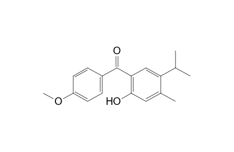 2-hydroxy-5-isopropyl-4'-methoxy-4-methylbenzophenone