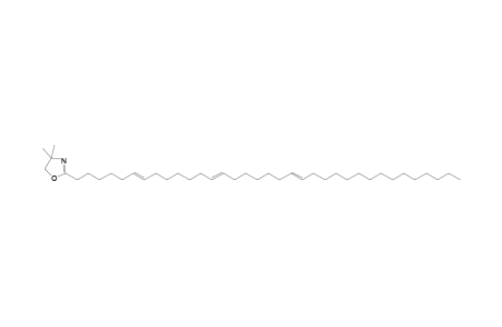 4,4-dimethyl-2-[(6E,13E,20E)-pentatriaconta-6,13,20-trienyl]-5H-oxazole