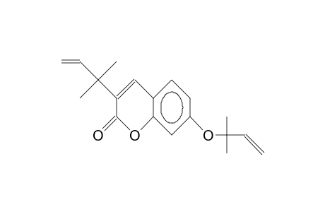 3-(1,1-Dimethyl-allyl)-7-(1,1-dimethyl-allyloxy)-coumarin