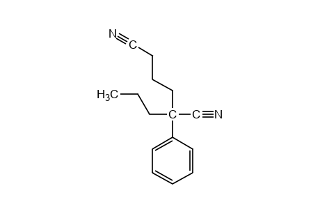 2-Phenyl-2-propylhexanedinitrile