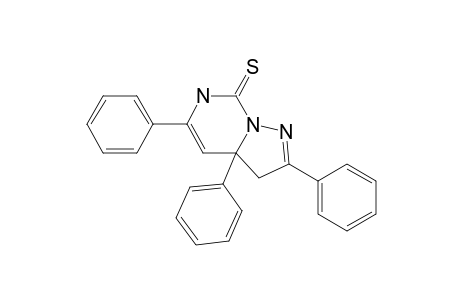 Pyrazolo[1,5-c]pyrimidine-7(3H)-thione, 3a,6-dihydro-2,3a,5-triphenyl-