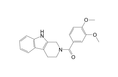 2-(3,4-Dimethoxybenzoyl)-1,2,3,4-tetrahydro-beta-carboline