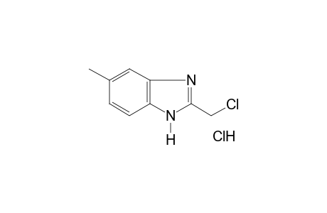 2-(chloromethyl)-5-methylbenzimidazole, monohydrochloride