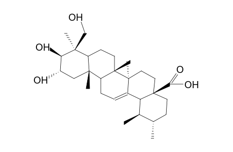 2alpha,3beta,24-TRIHYDROXYURS-12-EN-28-OIC ACID