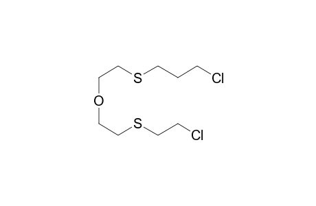 (3-Chloropropylthioethyl1)-(2-chloroethylthioethyl) ether